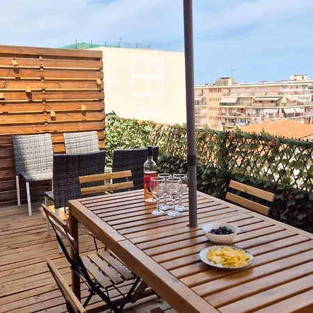 Superbe 3p Neuf - Terrasse - Barbecue * Nizza