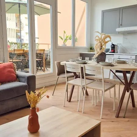 Superbe 3p Neuf - Terrasse - Barbecue Ницца