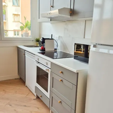 Superbe 3p Neuf - Terrasse - Barbecue Ницца